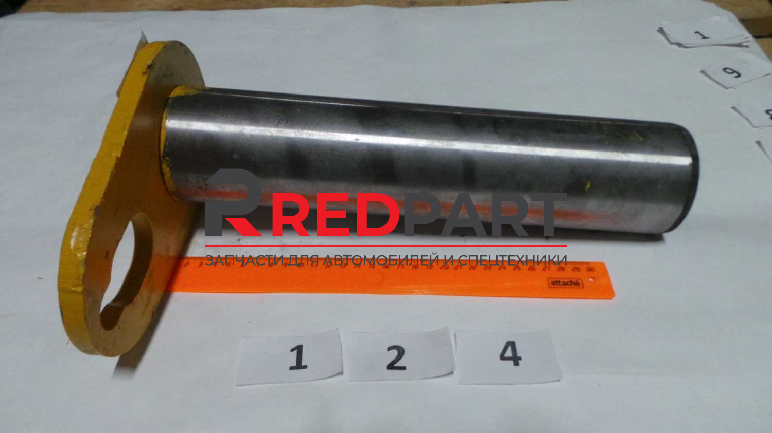 Палец 80*356 крепления стрелы к раме CDM855E.10II.03/LG855.10.05 (LG50F.10005-005A) Палец 80*356 крепления стрелы к раме CDM855E.10II.03/LG855.10.05 (LG50F.10005-005A)