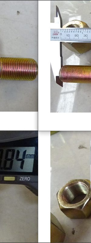 Шпилька с гайкой 29070000621 XCMG Шпилька с гайкой 29070000621 XCMG